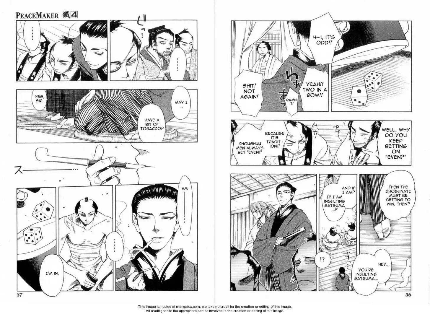 Peace Maker Kurogane Chapter 4.2 7